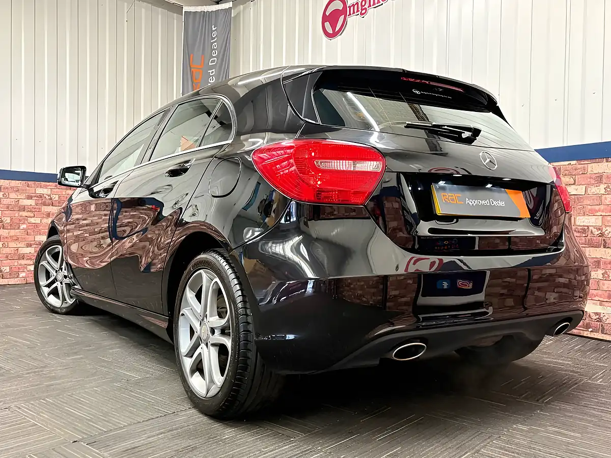 Used 2014 Mercedes-Benz a-Class Sport Cosmos Black - Interior and Exterior details 5