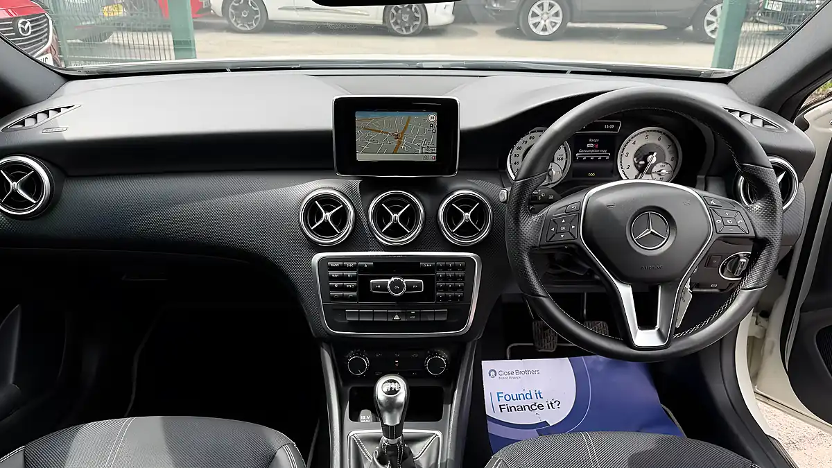Used 2014 Mercedes-Benz a Class Sport White - Interior and Exterior details 10