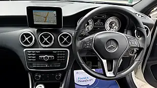 Used 2014 Mercedes-Benz a Class Sport White - Interior and Exterior details 11