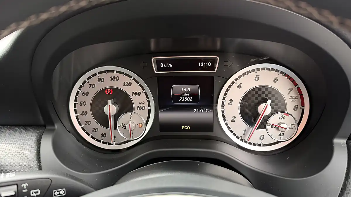 Used 2014 Mercedes-Benz a Class Sport White - Interior and Exterior details 12