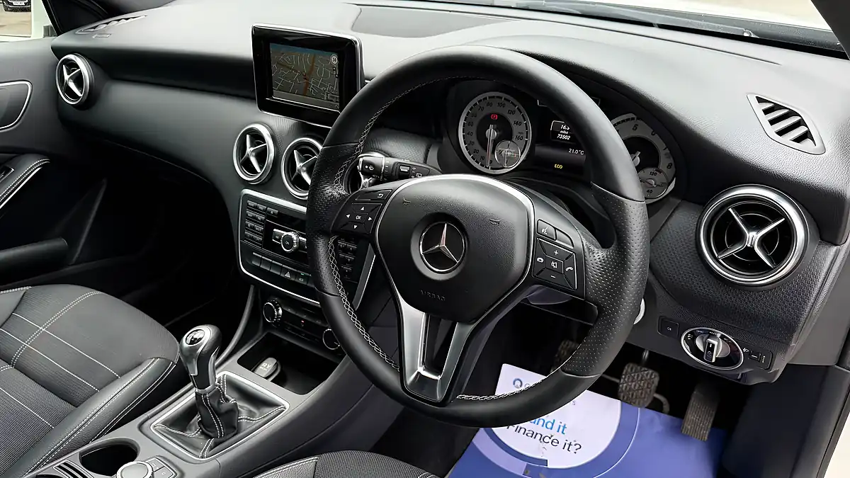 Used 2014 Mercedes-Benz a Class Sport White - Interior and Exterior details 13