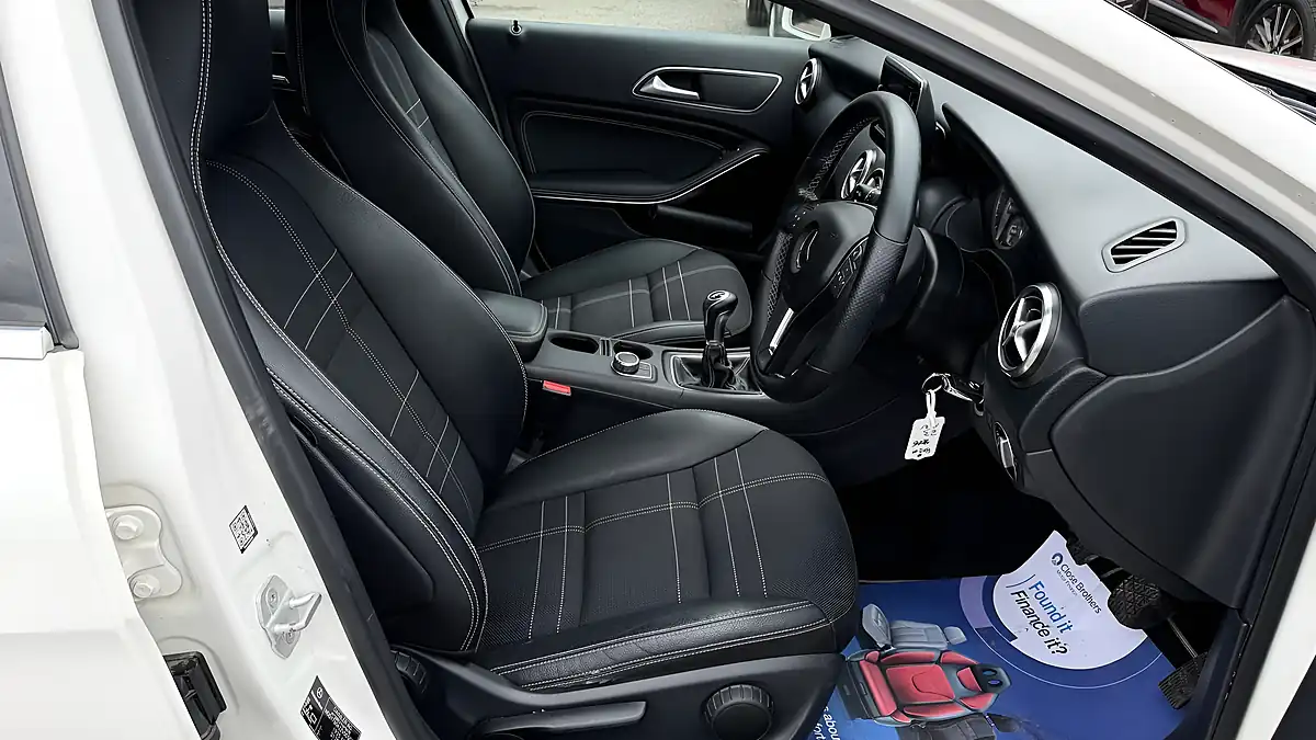 Used 2014 Mercedes-Benz a Class Sport White - Interior and Exterior details 14