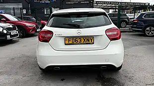 Used 2014 Mercedes-Benz a Class Sport White - Interior and Exterior details 4