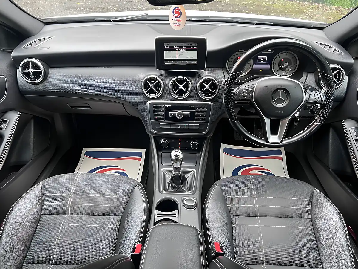 Used 2014 Mercedes-Benz a Class Sport White - Interior and Exterior details 11
