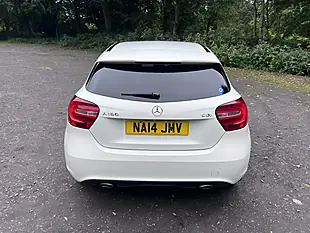 Used 2014 Mercedes-Benz a Class Sport White - Interior and Exterior details 5