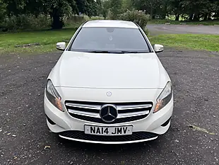 Used 2014 Mercedes-Benz a Class Sport White - Interior and Exterior details 9