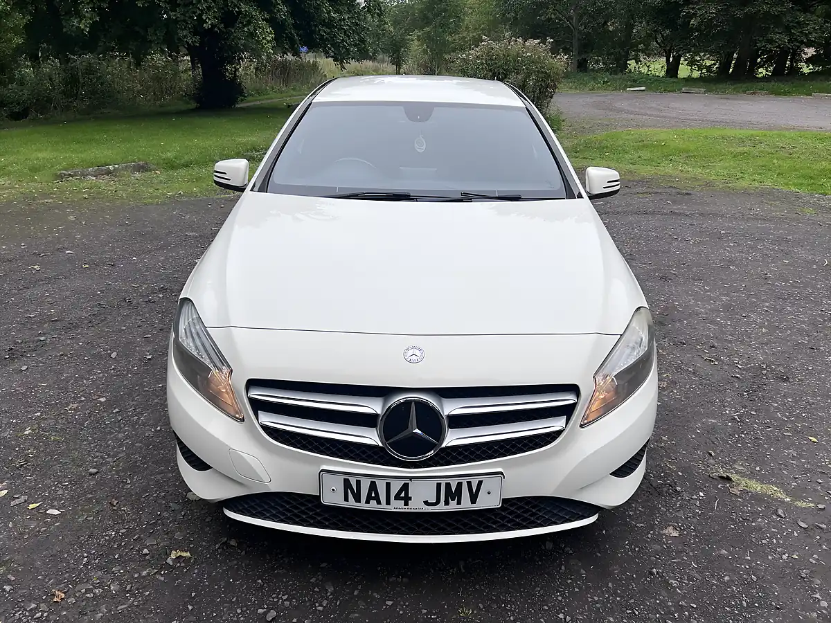 Used 2014 Mercedes-Benz a Class Sport White - Interior and Exterior details 9