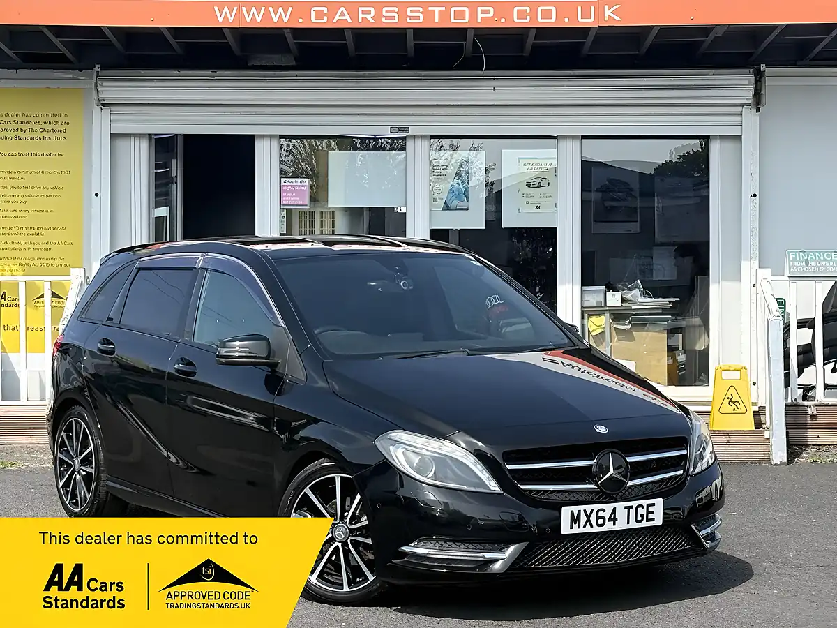 Used 2014 Mercedes-Benz B Class Sport Black - Front View