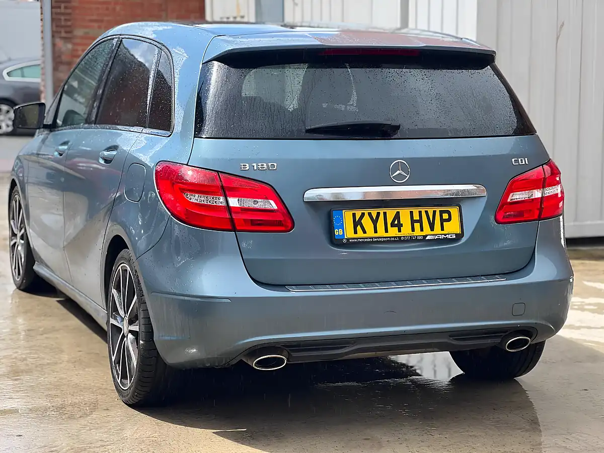 Used 2014 Mercedes-Benz B Class Sport Blue - Interior and Exterior details 3