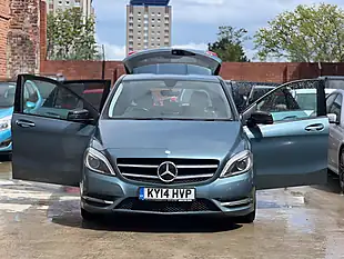 Used 2014 Mercedes-Benz B Class Sport Blue - Interior and Exterior details 5