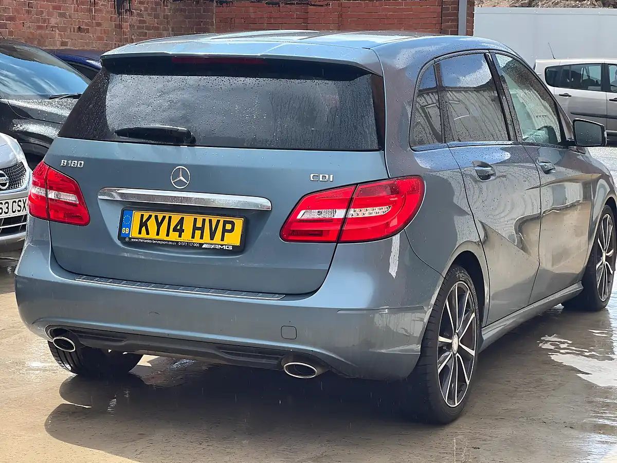 Used 2014 Mercedes-Benz B Class Sport Blue - Interior and Exterior details 7
