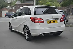 Used 2014 Mercedes-Benz B-Class Sport Cirrus White - Interior and Exterior details 5