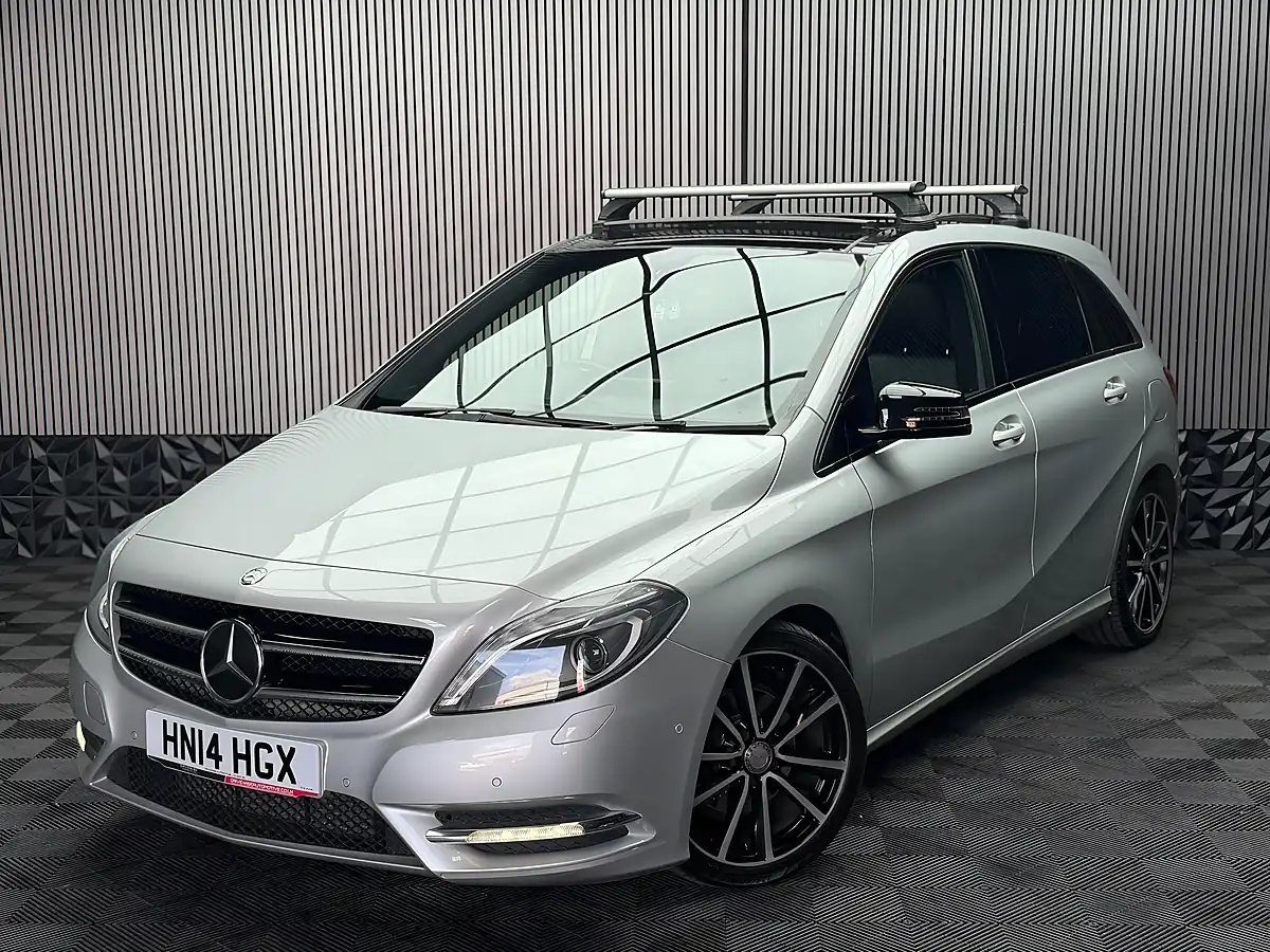 Used 2014 Mercedes-Benz B Class Sport Silver - Interior and Exterior details 3