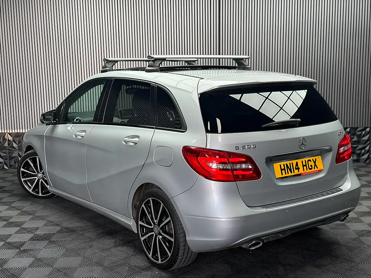 Used 2014 Mercedes-Benz B Class Sport Silver - Interior and Exterior details 4