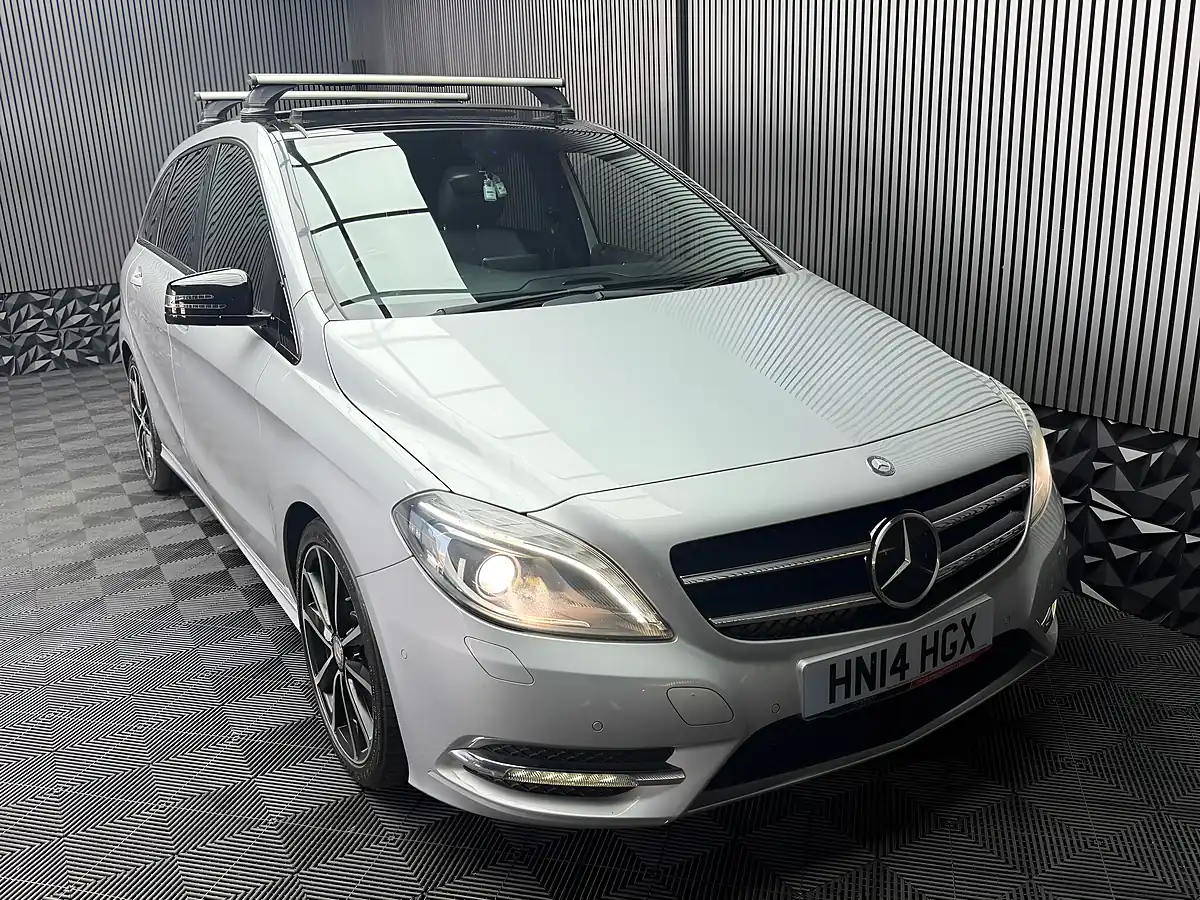 Used 2014 Mercedes-Benz B Class Sport Silver - Interior and Exterior details 5