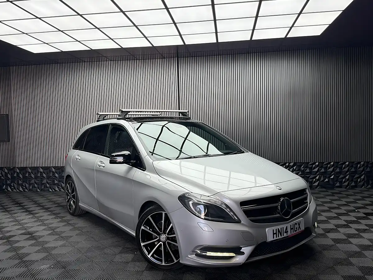 Used 2014 Mercedes-Benz B Class Sport Silver - Interior and Exterior details 6