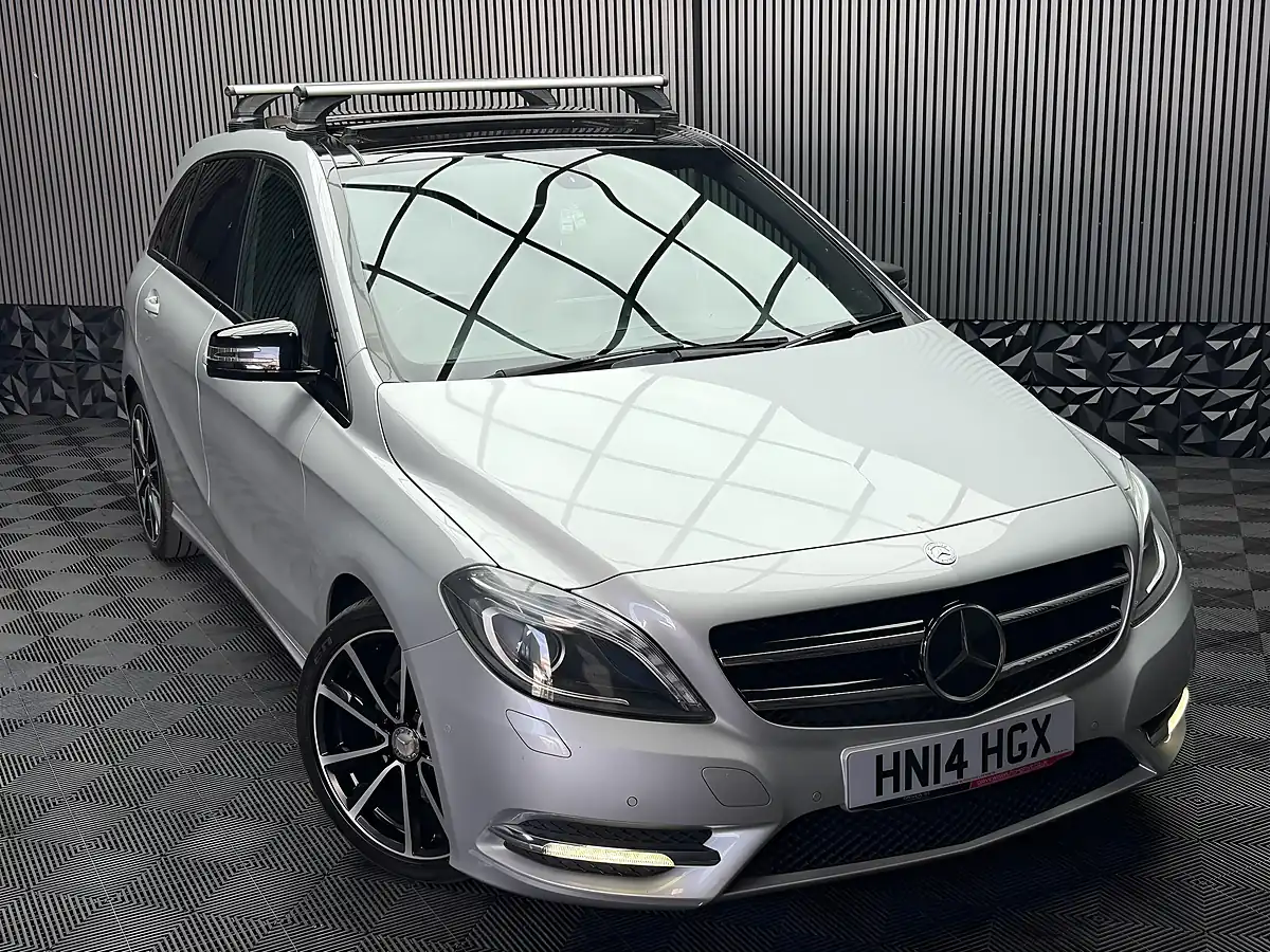 Used 2014 Mercedes-Benz B Class Sport Silver - Interior and Exterior details 7