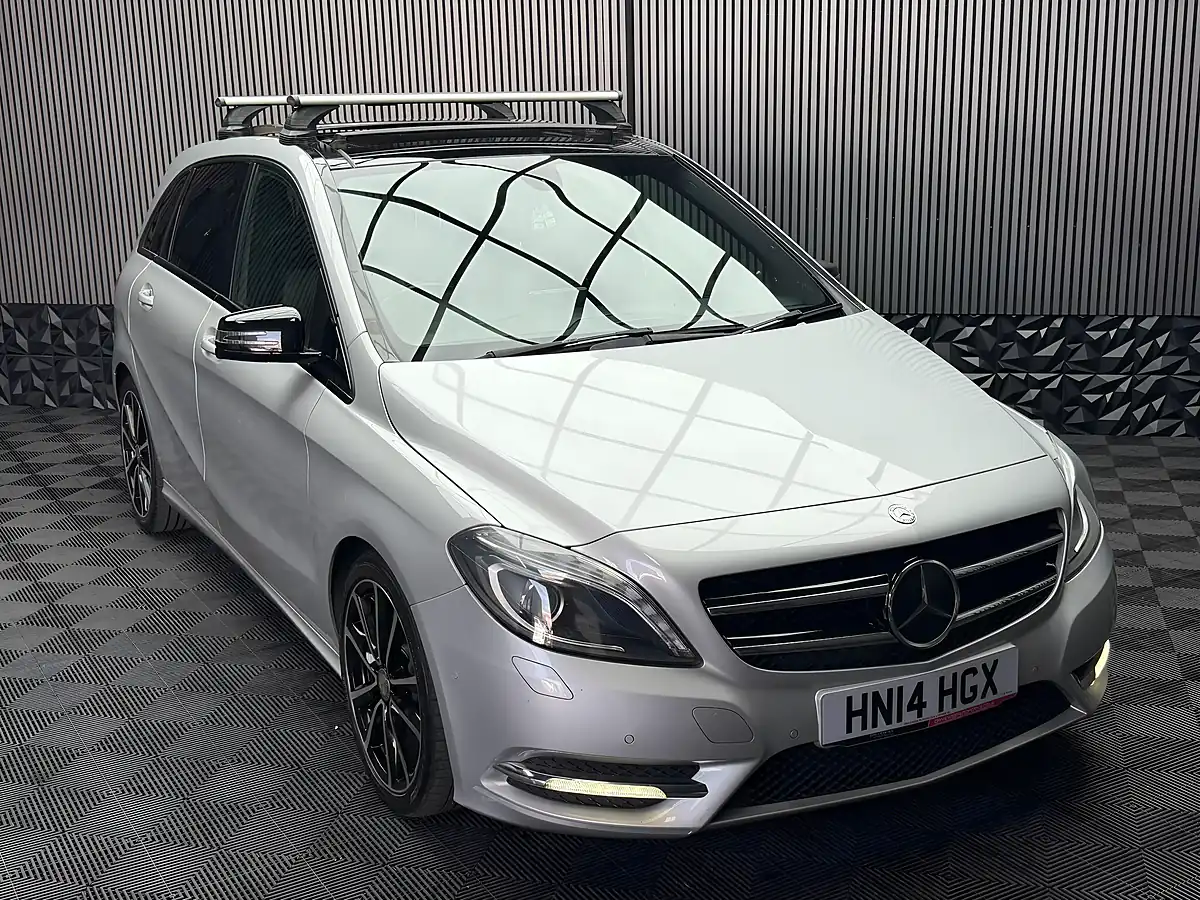Used 2014 Mercedes-Benz B Class Sport Silver - Interior and Exterior details 8