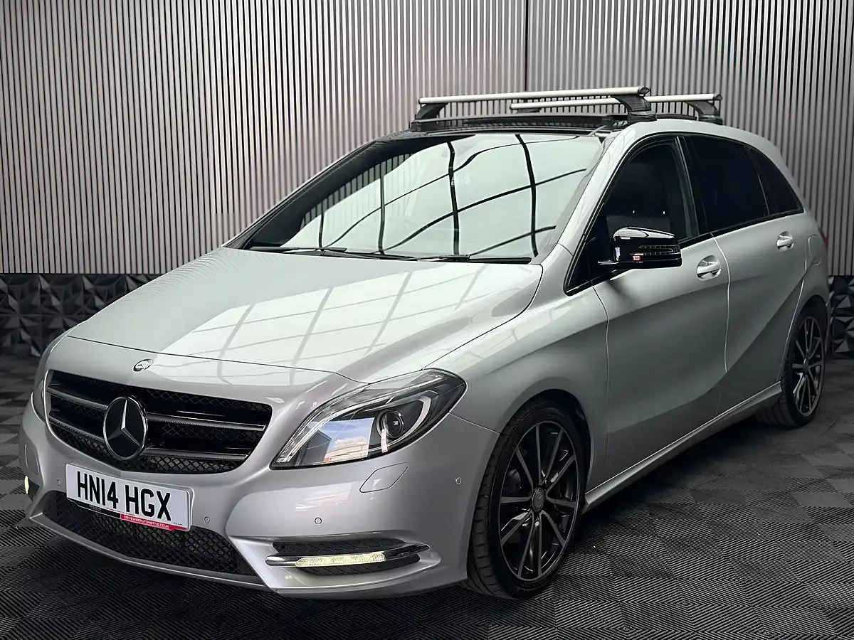 Used 2014 Mercedes-Benz B Class Sport Silver - Interior and Exterior details 9