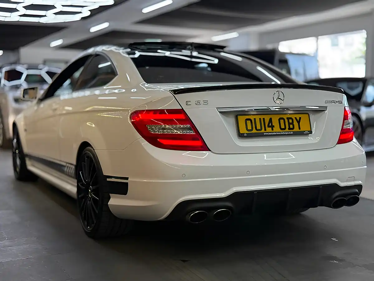 Used 2014 Mercedes-Benz C Class 8X Services & Huge Spec White - Interior and Exterior details 10