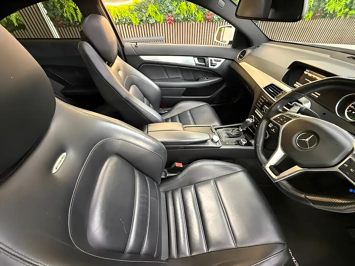Used 2014 Mercedes-Benz C Class 8X Services & Huge Spec White - Interior and Exterior details 15