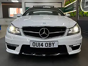 Used 2014 Mercedes-Benz C Class 8X Services & Huge Spec White - Interior and Exterior details 5
