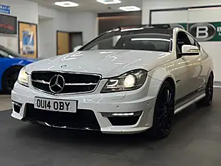 Used 2014 Mercedes-Benz C Class 8X Services & Huge Spec White - Interior and Exterior details 6