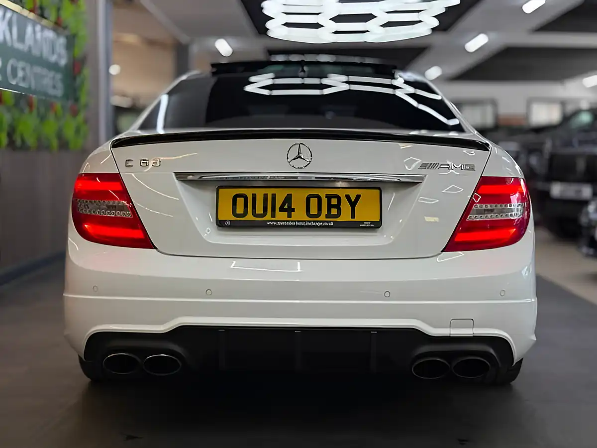 Used 2014 Mercedes-Benz C Class 8X Services & Huge Spec White - Front View