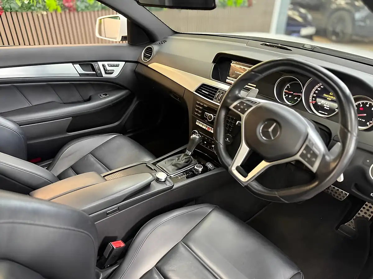 Used 2014 Mercedes-Benz C Class 8X Services & Huge Spec White - Interior and Exterior details 2