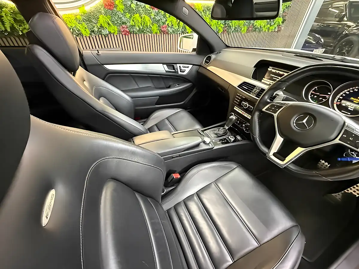 Used 2014 Mercedes-Benz C Class 8X Services & Huge Spec White - Interior and Exterior details 3
