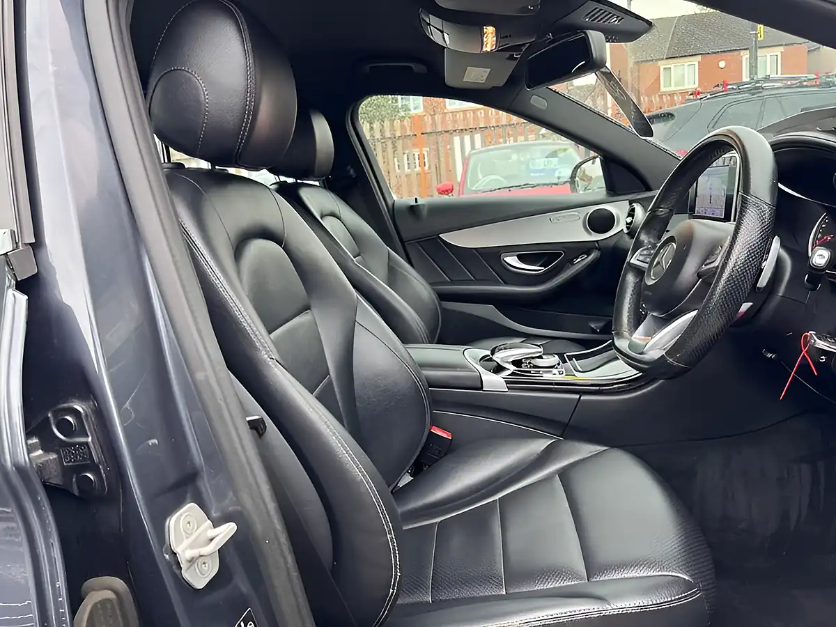 Used 2014 Mercedes-Benz C Class AMG Line Grey - Interior and Exterior details 11
