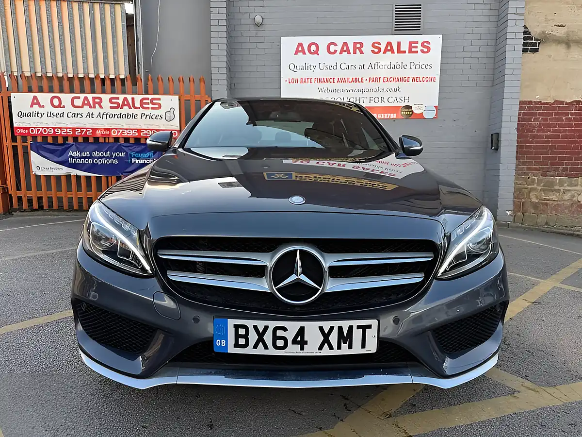 Used 2014 Mercedes-Benz C Class AMG Line Grey - Interior and Exterior details 2