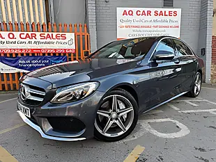 Used 2014 Mercedes-Benz C Class AMG Line Grey - Interior and Exterior details 3