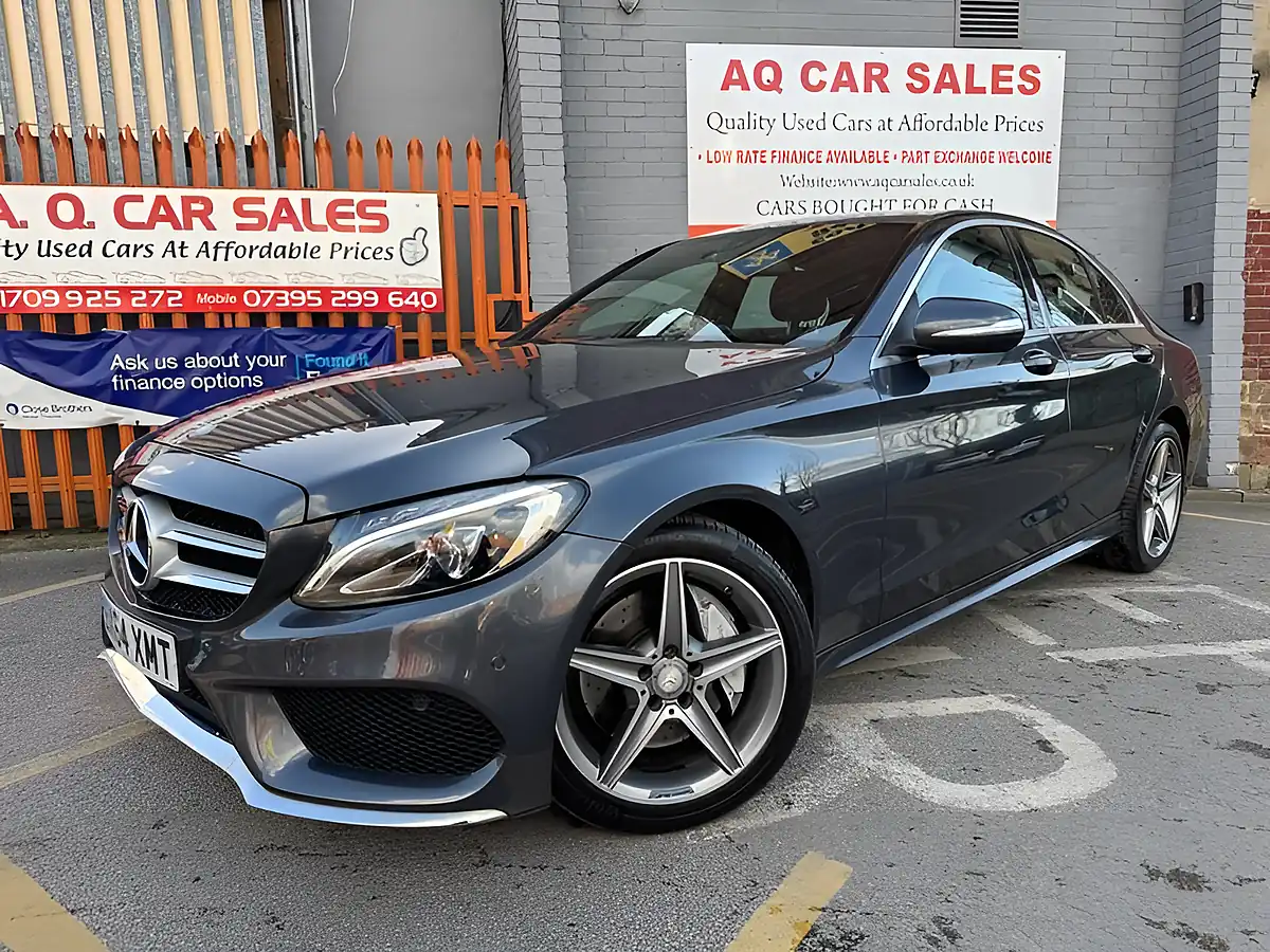 Used 2014 Mercedes-Benz C Class AMG Line Grey - Interior and Exterior details 3