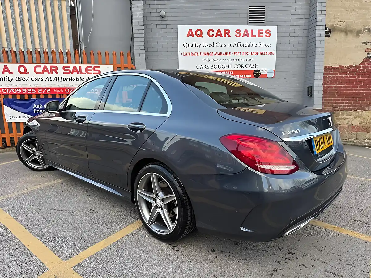 Used 2014 Mercedes-Benz C Class AMG Line Grey - Interior and Exterior details 5