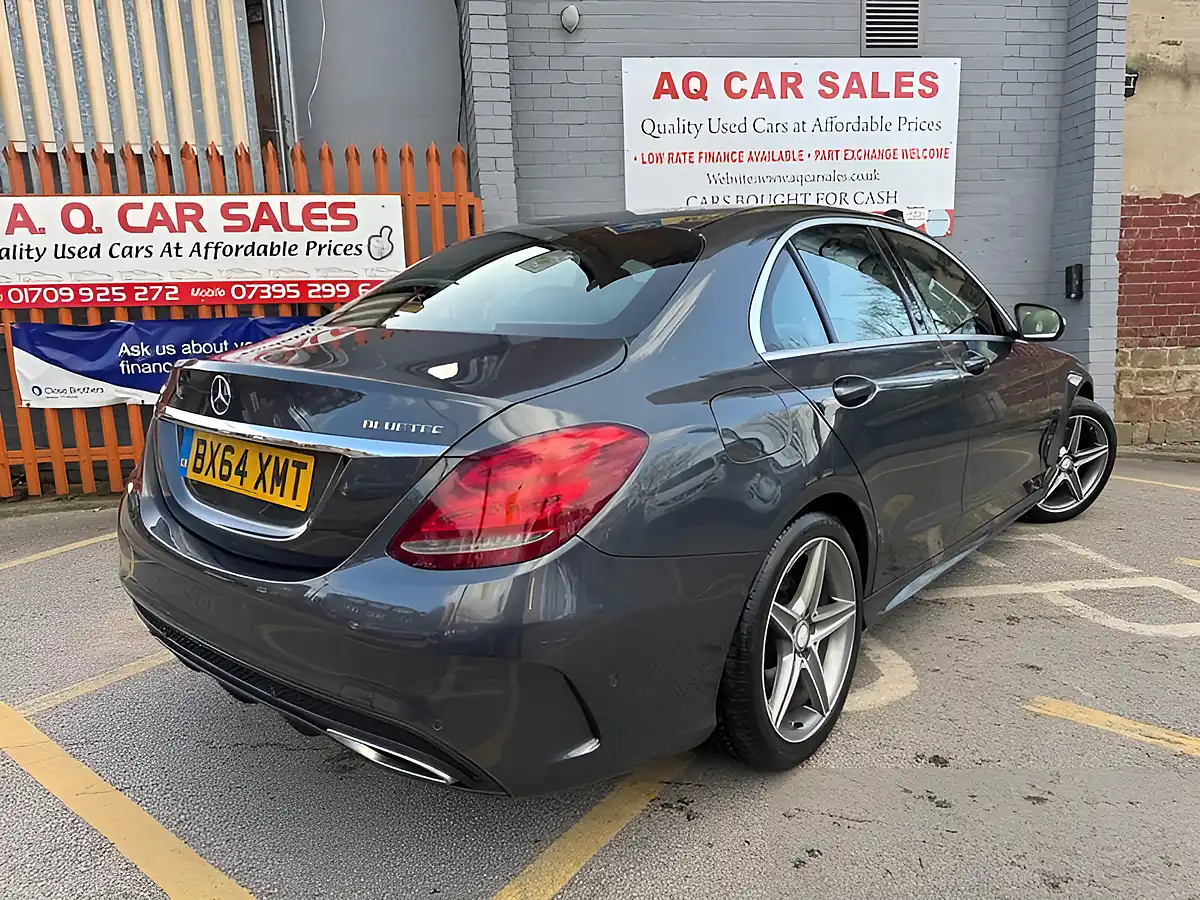 Used 2014 Mercedes-Benz C Class AMG Line Grey - Interior and Exterior details 7
