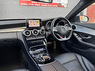 Used 2014 Mercedes-Benz C Class AMG Line Grey - Interior and Exterior details 9