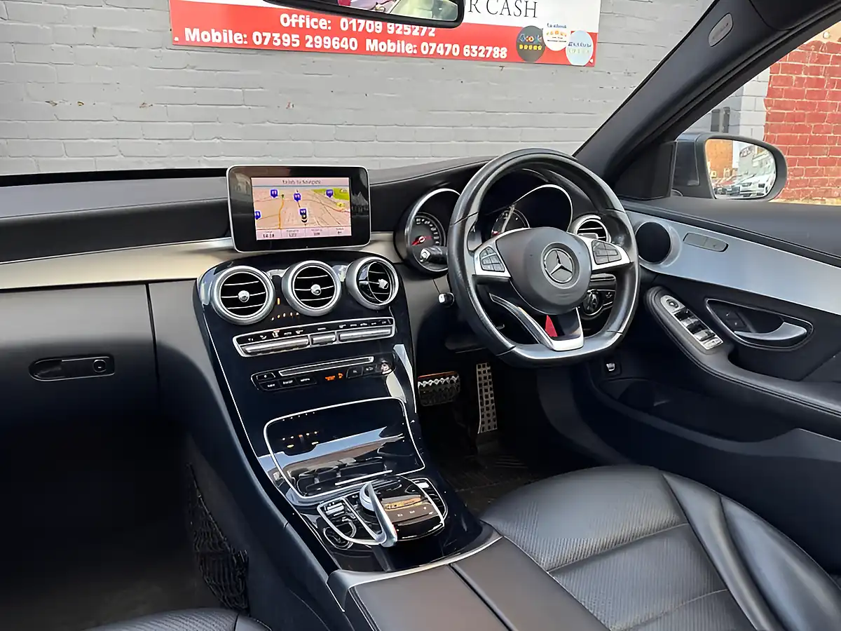 Used 2014 Mercedes-Benz C Class AMG Line Grey - Interior and Exterior details 9
