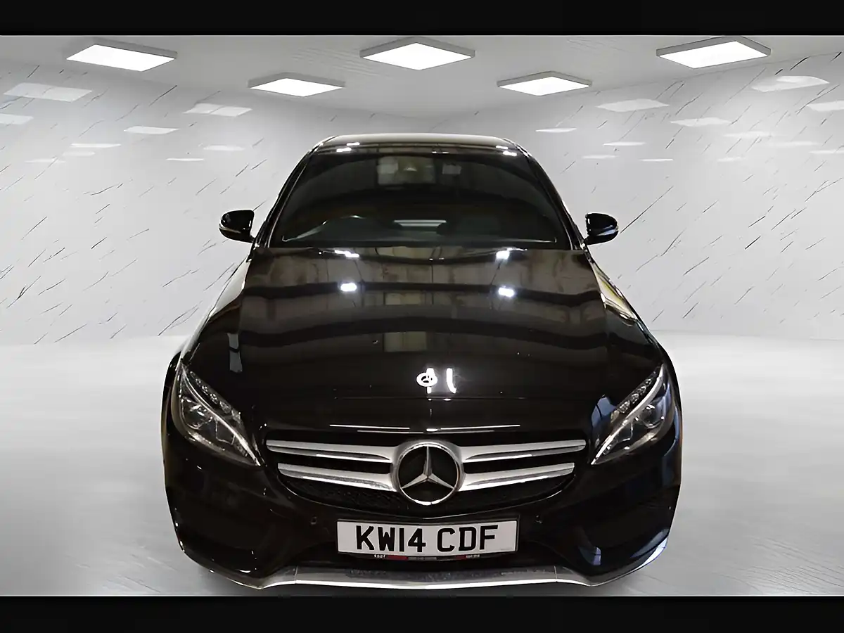 Used 2014 Mercedes-Benz C Class AMG Line Obsidian Black - Interior and Exterior details 2