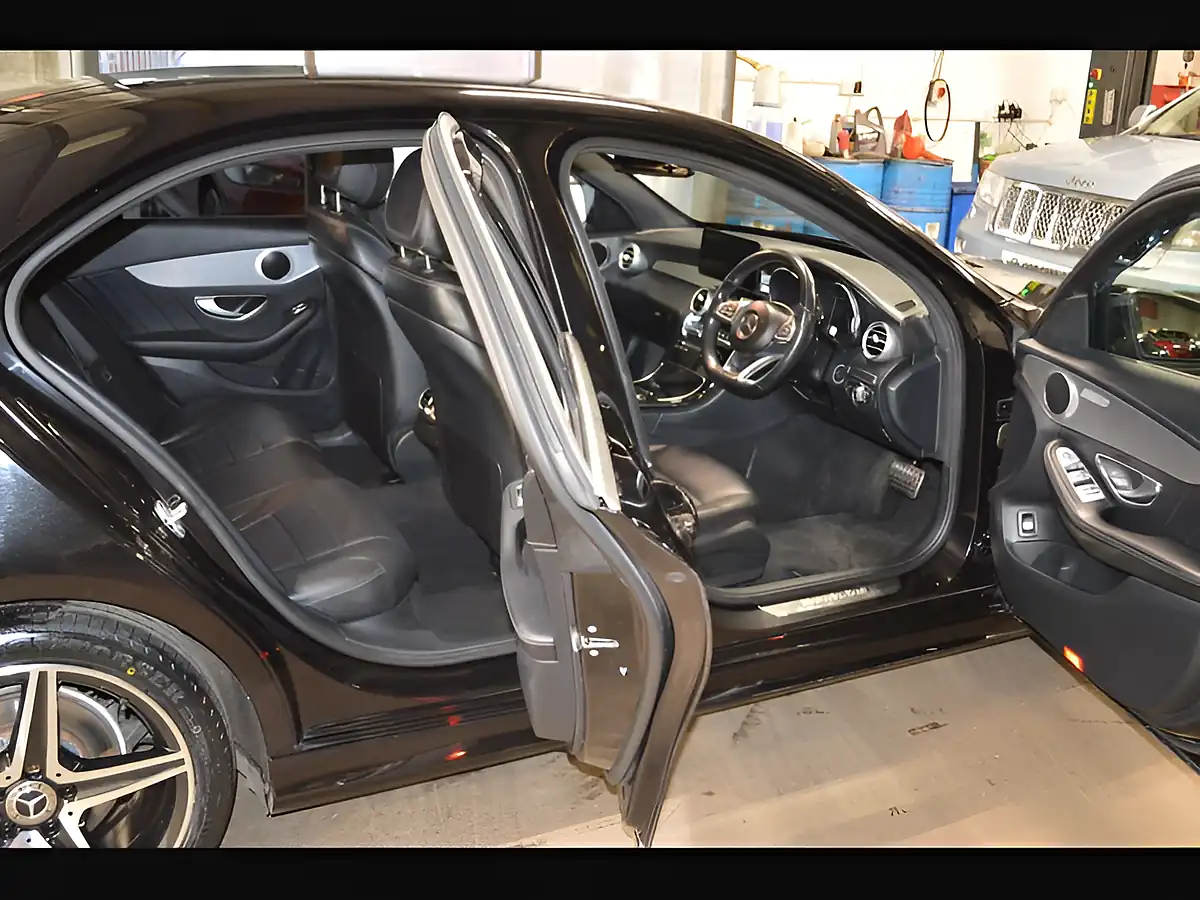Used 2014 Mercedes-Benz C Class AMG Line Obsidian Black - Interior and Exterior details 20