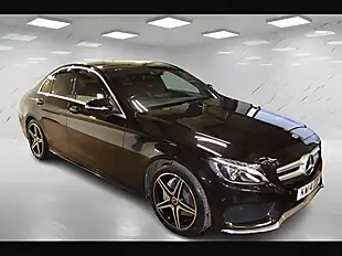 Used 2014 Mercedes-Benz C Class AMG Line Obsidian Black - Interior and Exterior details 4