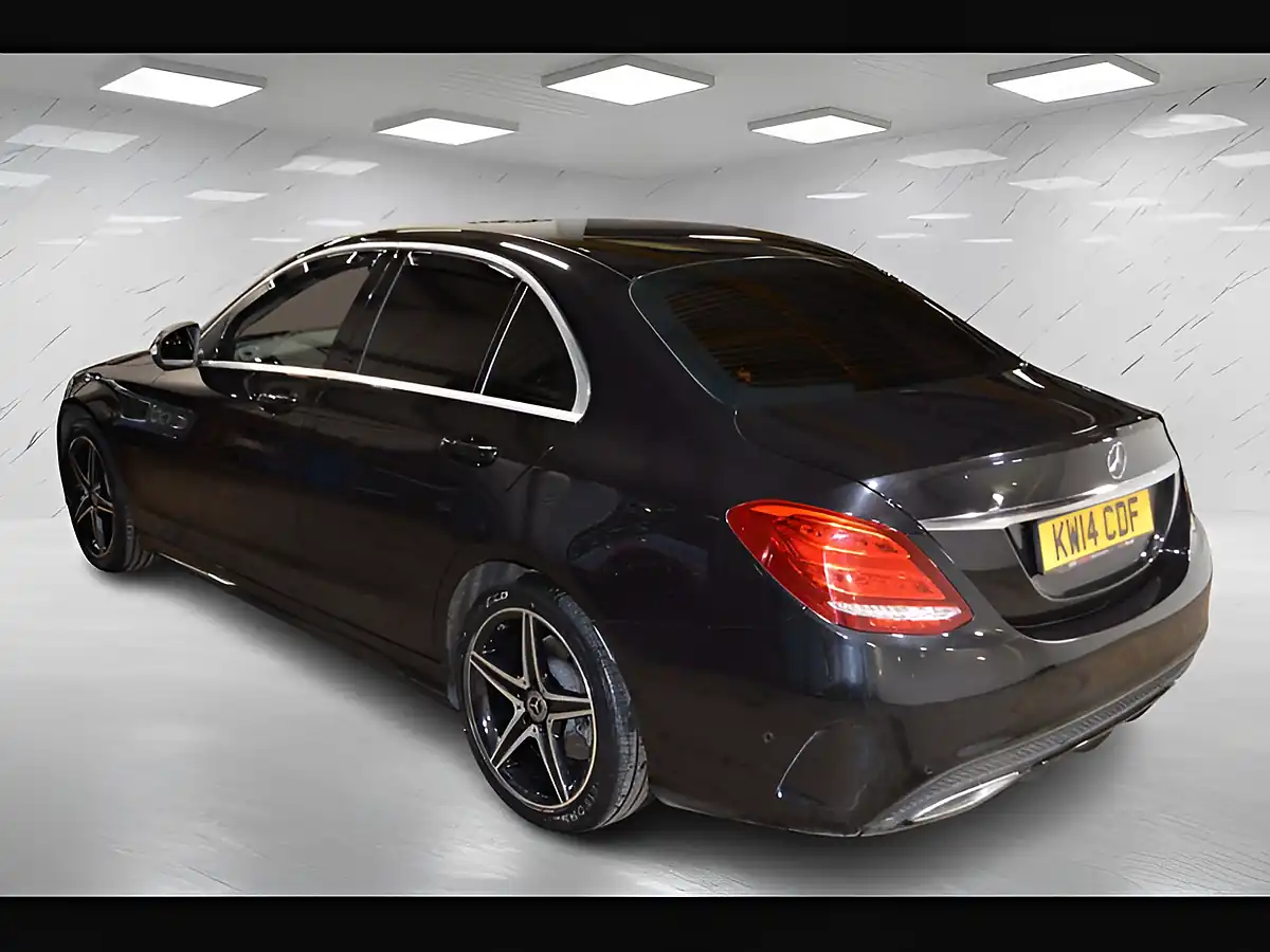 Used 2014 Mercedes-Benz C Class AMG Line Obsidian Black - Interior and Exterior details 8
