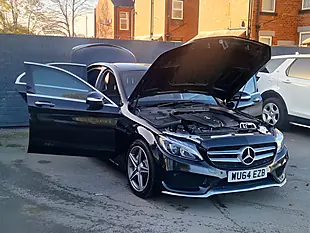 Used 2014 Mercedes-Benz C Class AMG Line (premium) Black - Interior and Exterior details 10