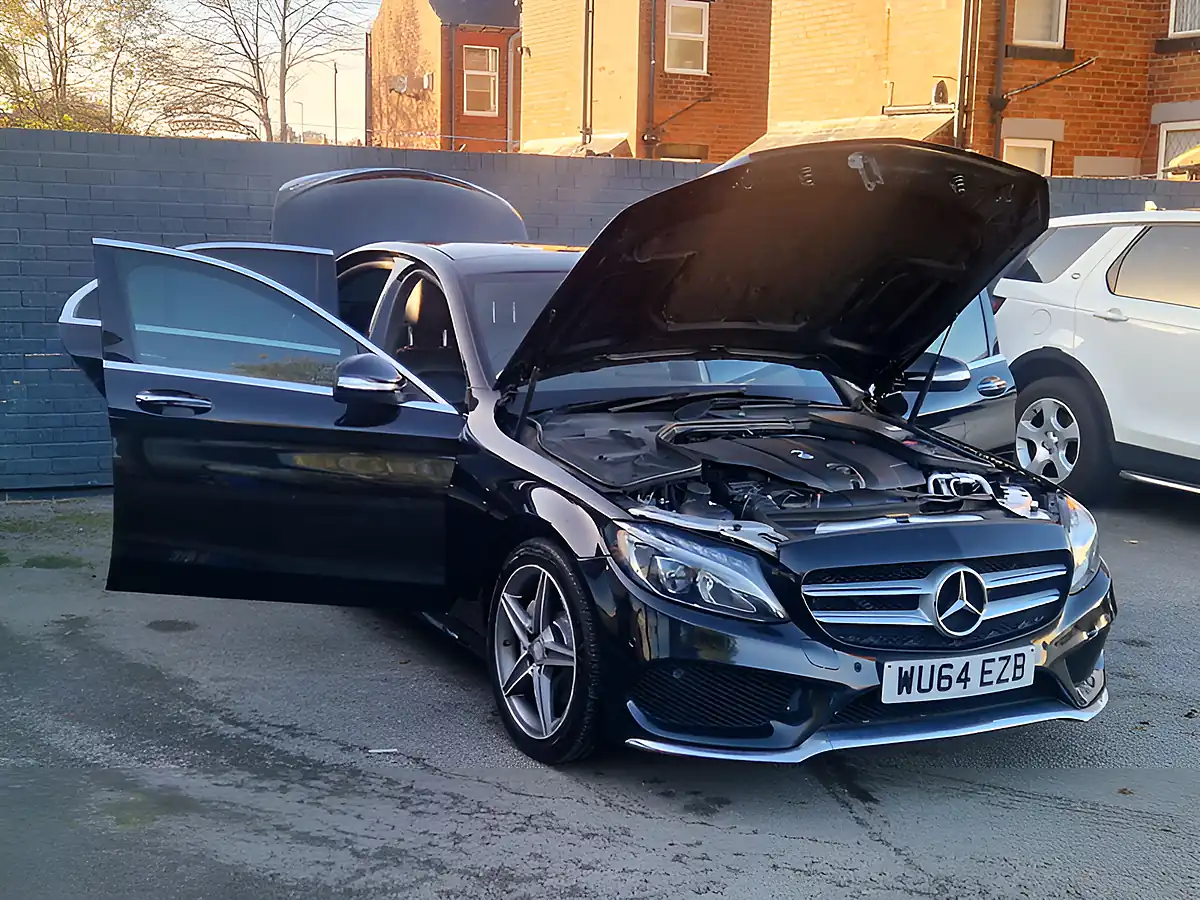 Used 2014 Mercedes-Benz C Class AMG Line (premium) Black - Interior and Exterior details 10
