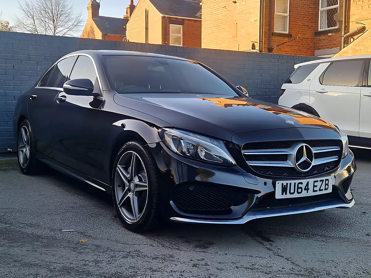 Used 2014 Mercedes-Benz C Class AMG Line (premium) Black - Interior and Exterior details 11