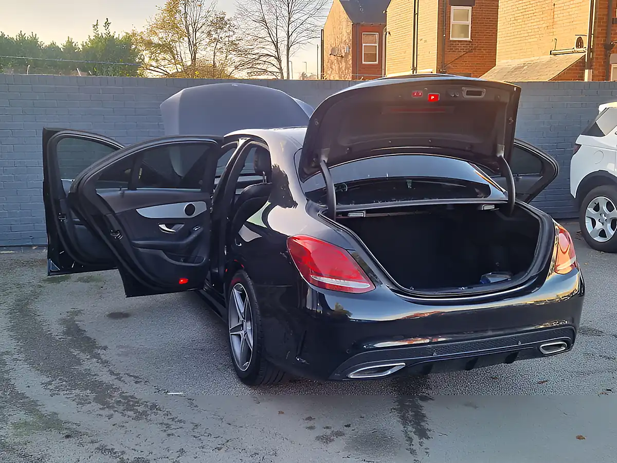 Used 2014 Mercedes-Benz C Class AMG Line (premium) Black - Interior and Exterior details 12