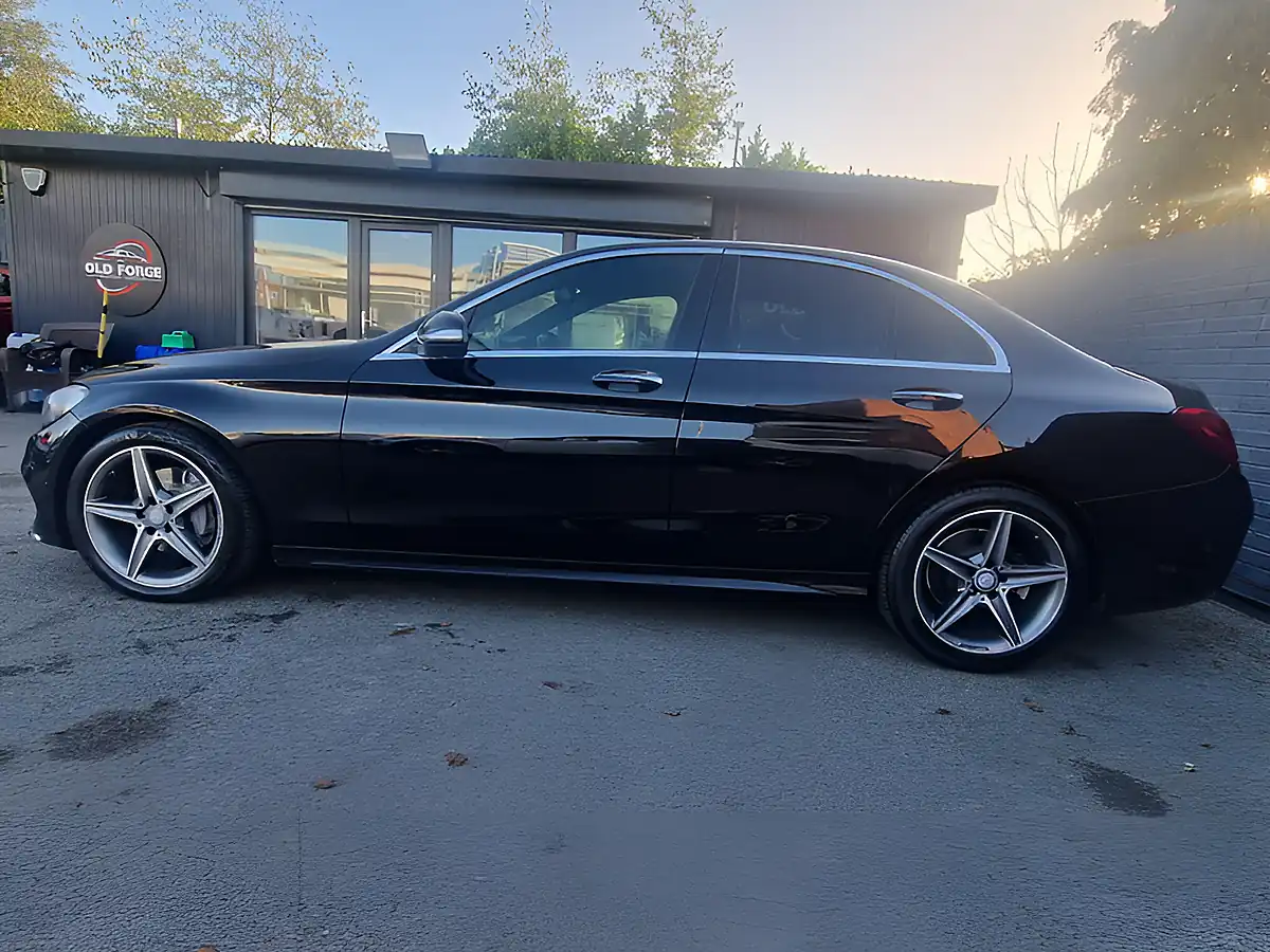 Used 2014 Mercedes-Benz C Class AMG Line (premium) Black - Interior and Exterior details 6
