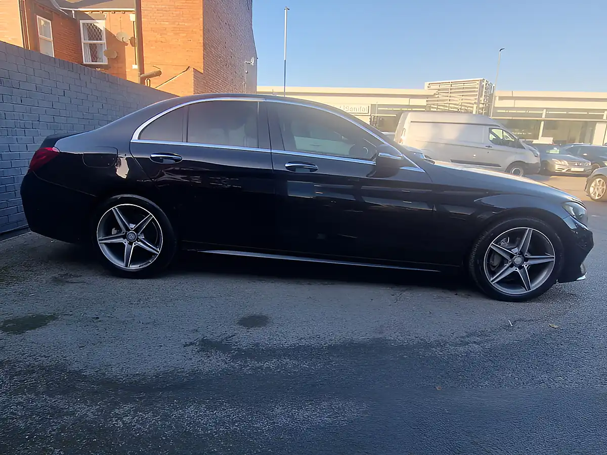 Used 2014 Mercedes-Benz C Class AMG Line (premium) Black - Interior and Exterior details 7