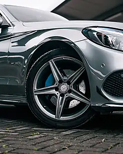 Used 2014 Mercedes-Benz C Class AMG Line Premium Plus Palladium Silver - Interior and Exterior details 11