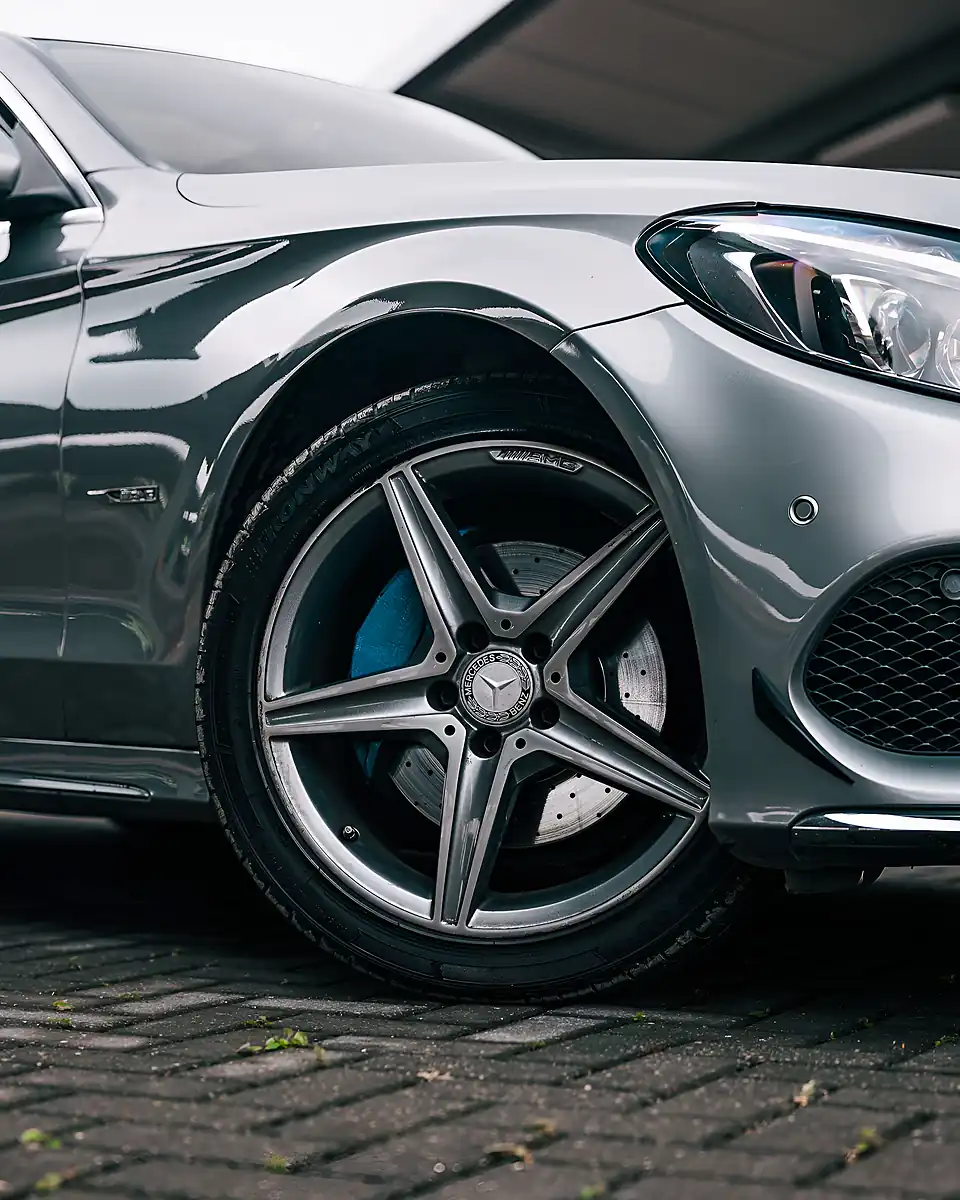 Used 2014 Mercedes-Benz C Class AMG Line Premium Plus Palladium Silver - Interior and Exterior details 11